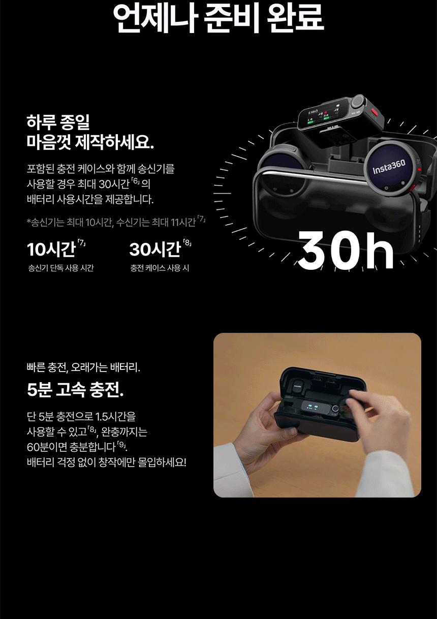 마이크 프로 2 TX + 1 RX