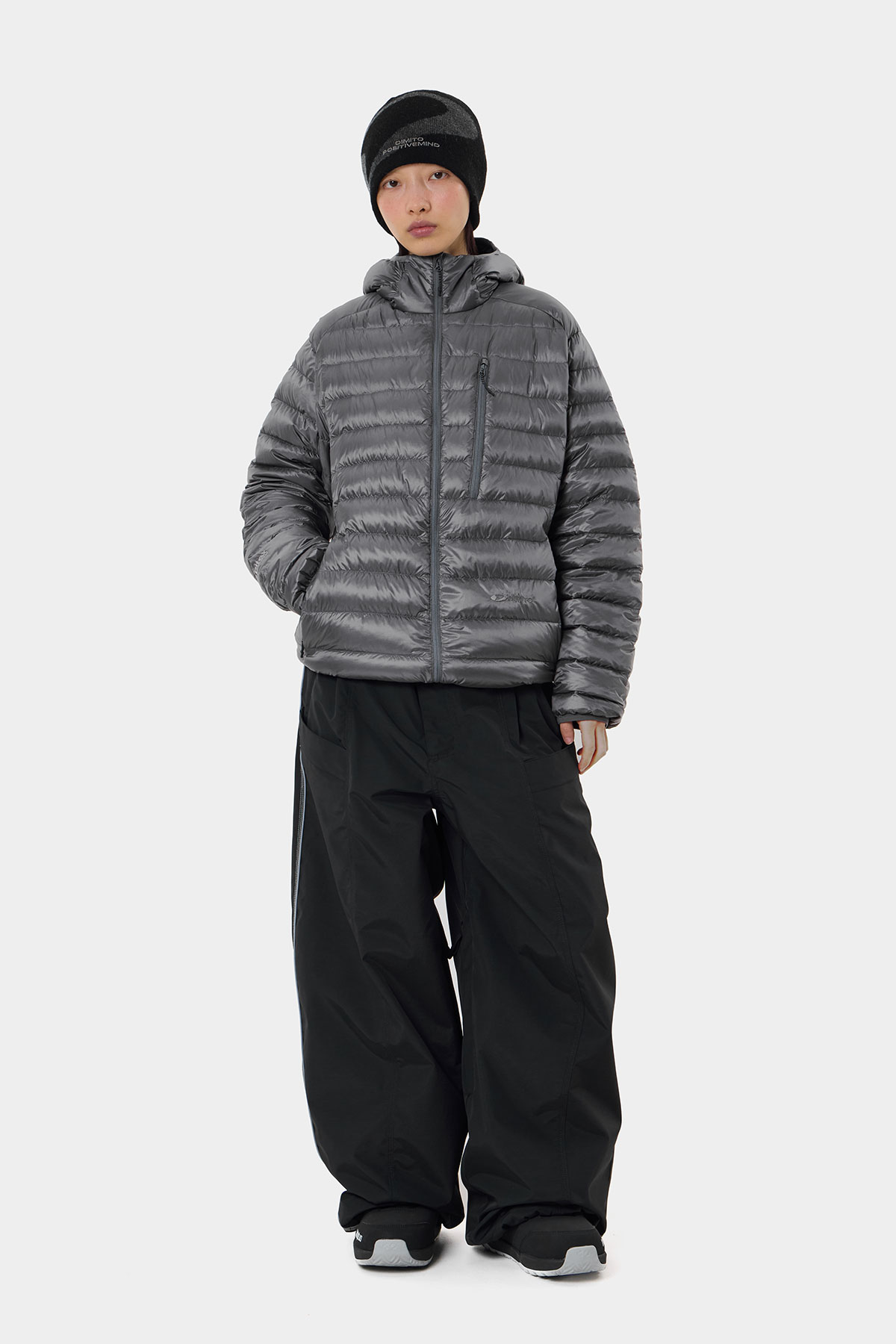 OPTIMUM DOWN JACKET GUNMETAL 2627