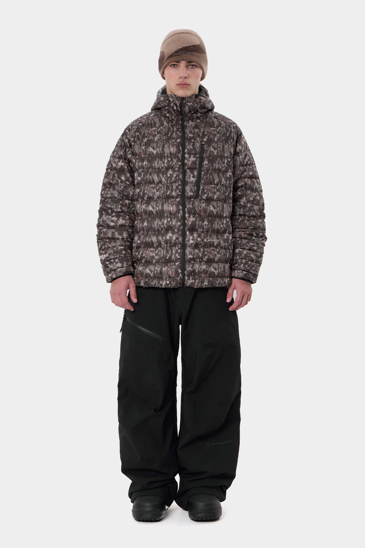 OPTIMUM DOWN JACKET RIVER CAMO 2627