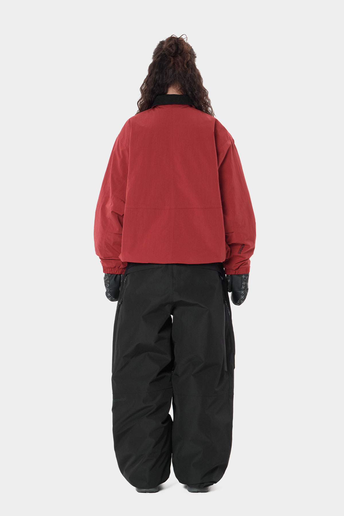 AIR VENT BANDED PANTS (WIDE FIT LV.1) BLACK 2627