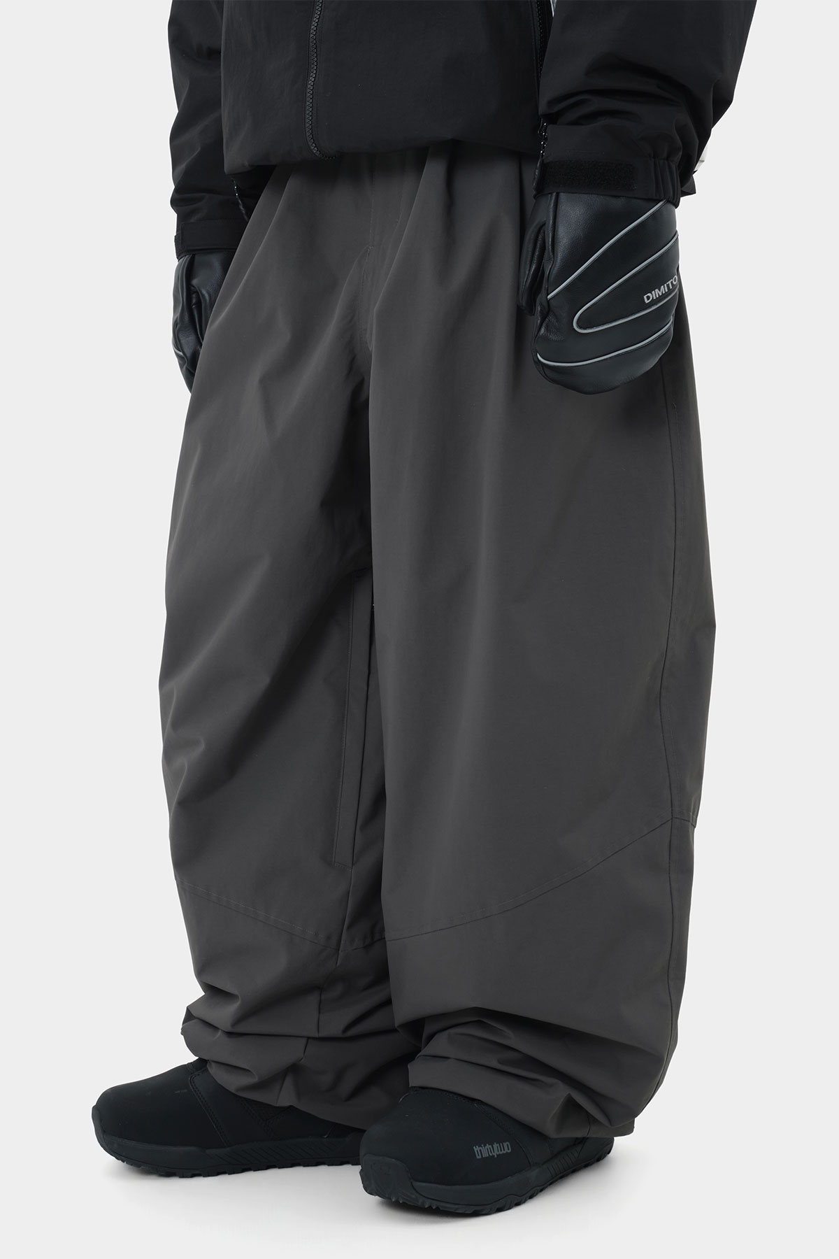 26 AIR FORCE BANDED PANTS (WIDE FIT LV.2) CHARCOAL 2627