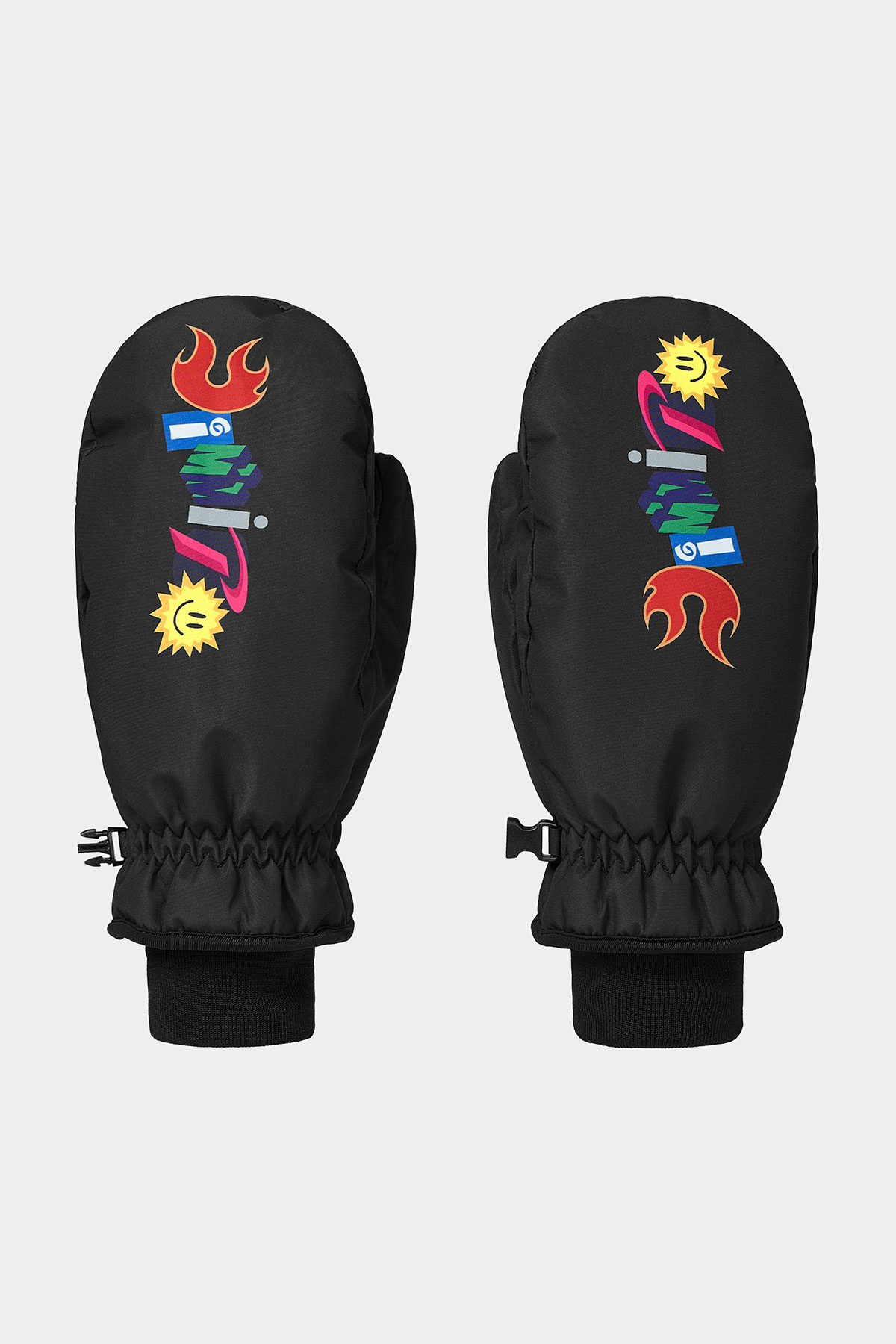 GRAPHICS MITTEN G BLACK 2627