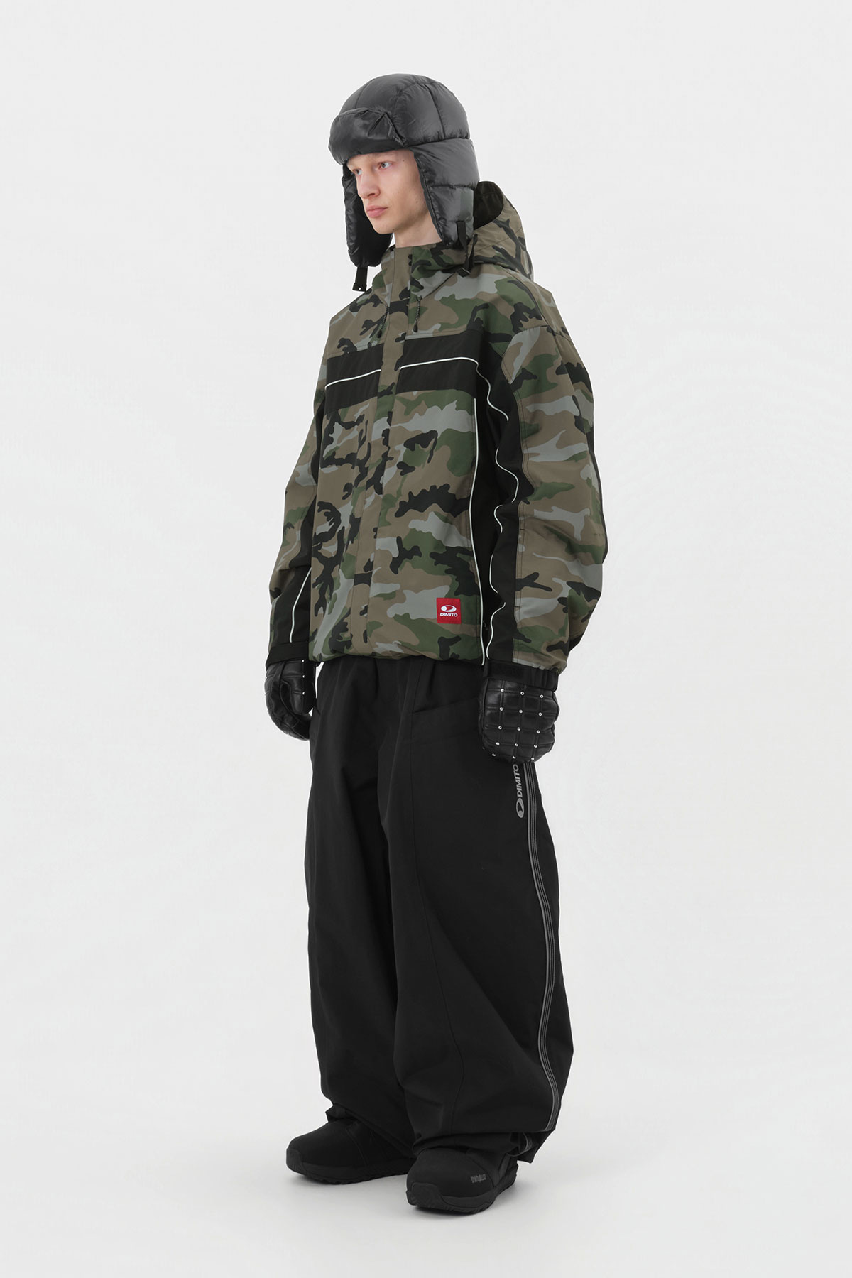 PANELED JACKET FADE CAMO 2627