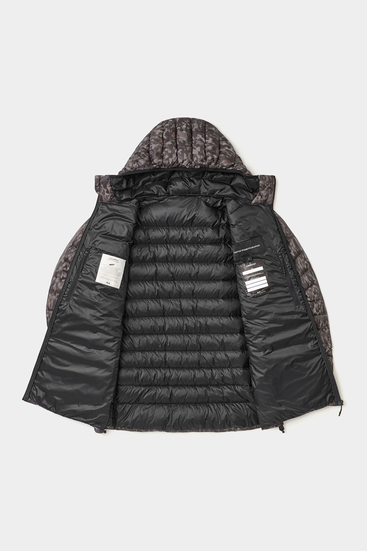 OPTIMUM DOWN JACKET RIVER CAMO 2627