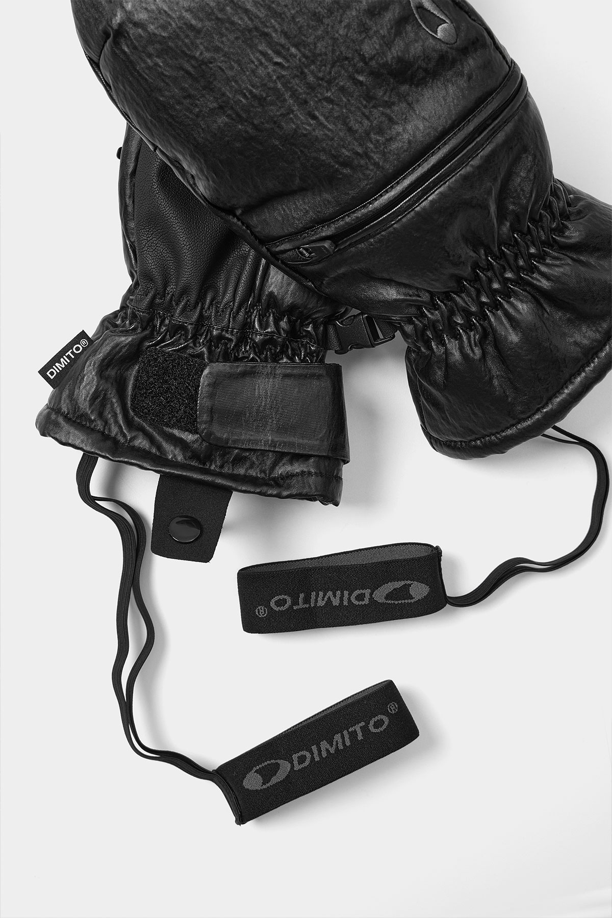 EASY OPEN MITTEN COATED BLACK 2627