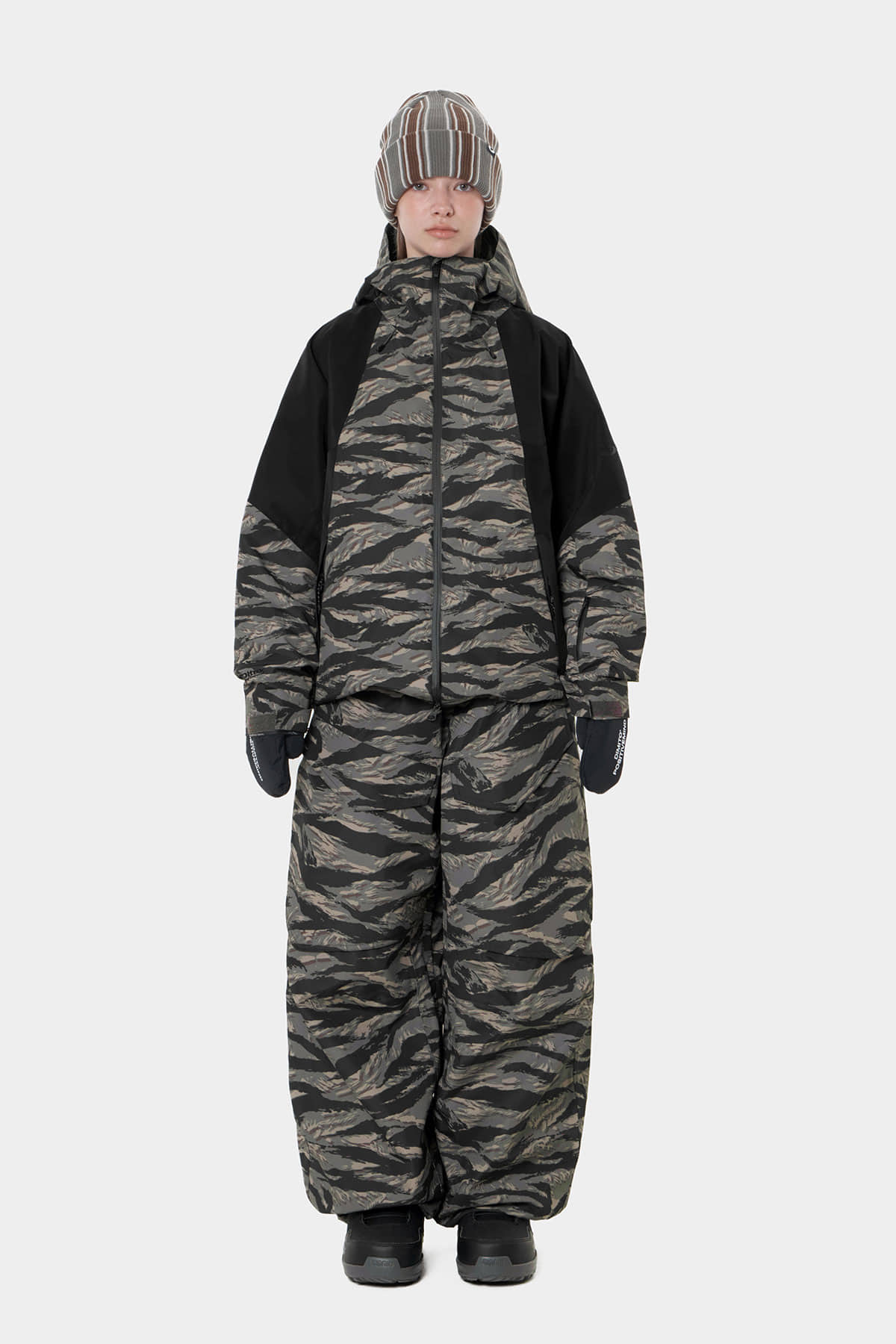 AIR VENT BANDED PANTS (WIDE FIT LV.1) TIGER GREEN 2627