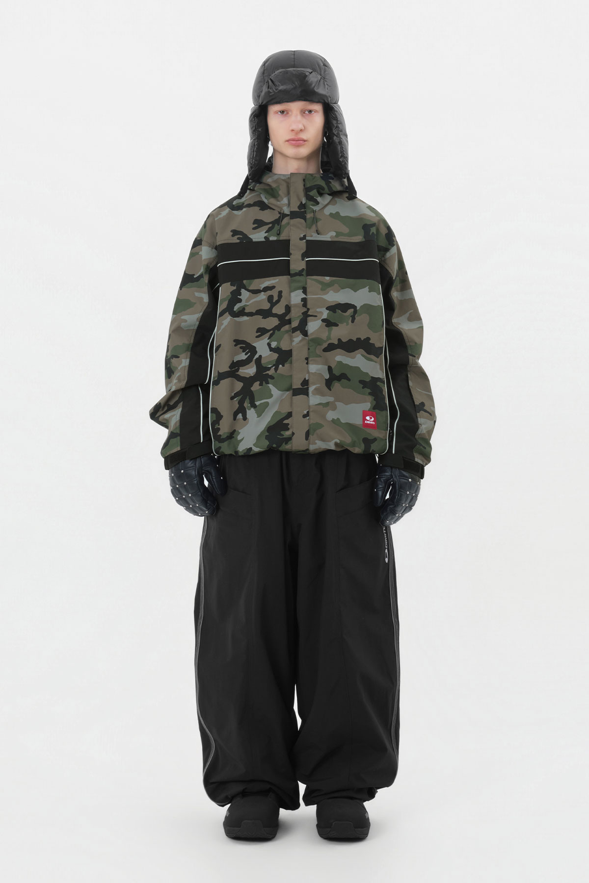 PANELED JACKET FADE CAMO 2627