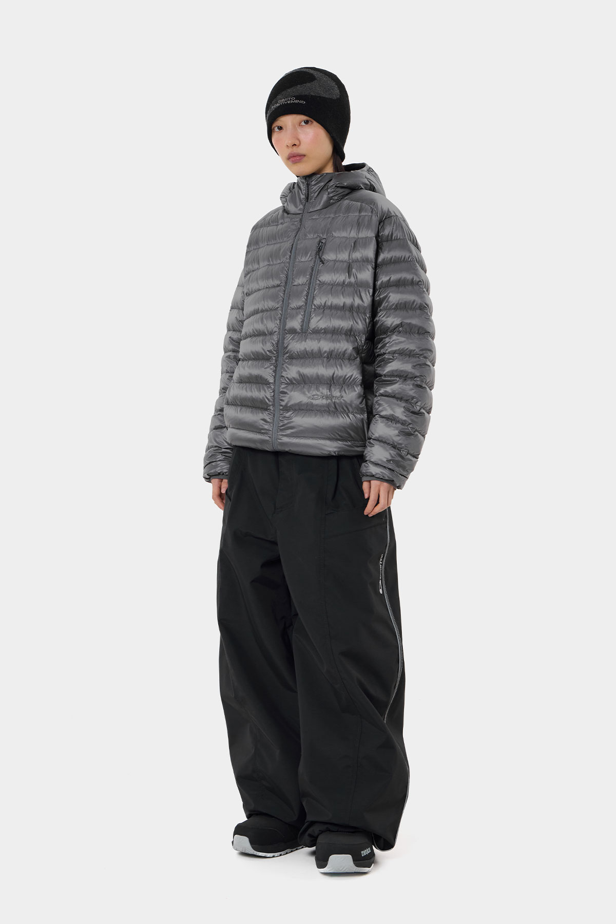 OPTIMUM DOWN JACKET GUNMETAL 2627