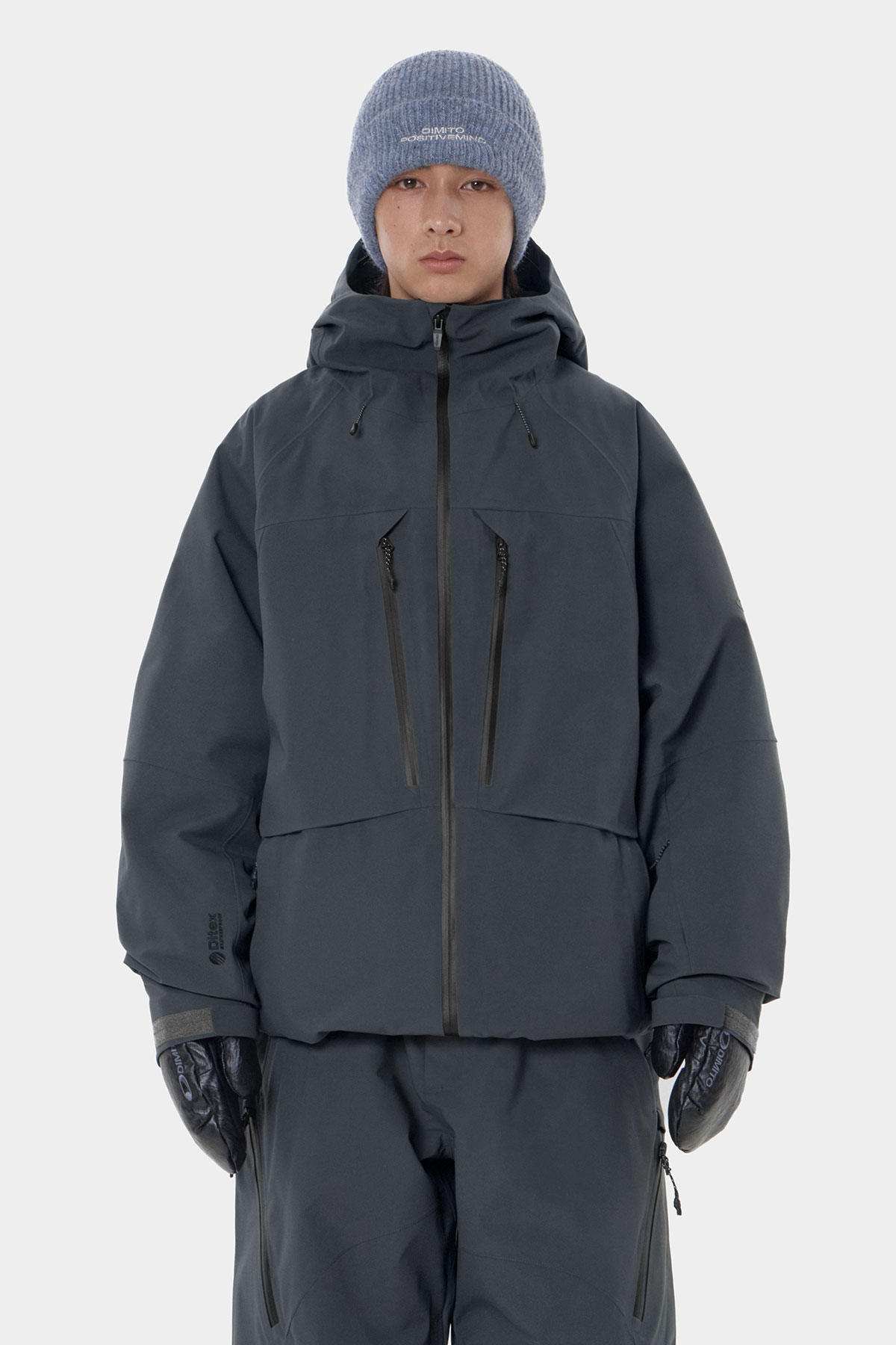 APEX DOWN JACKET BLUE STEEL 2627