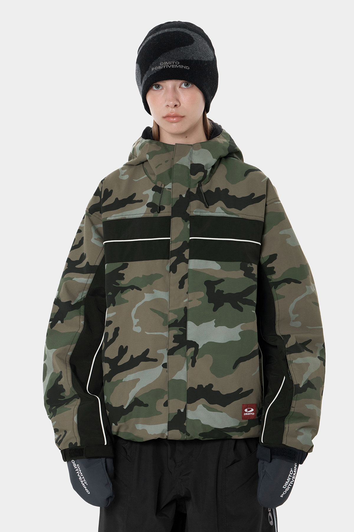 PANELED JACKET FADE CAMO 2627