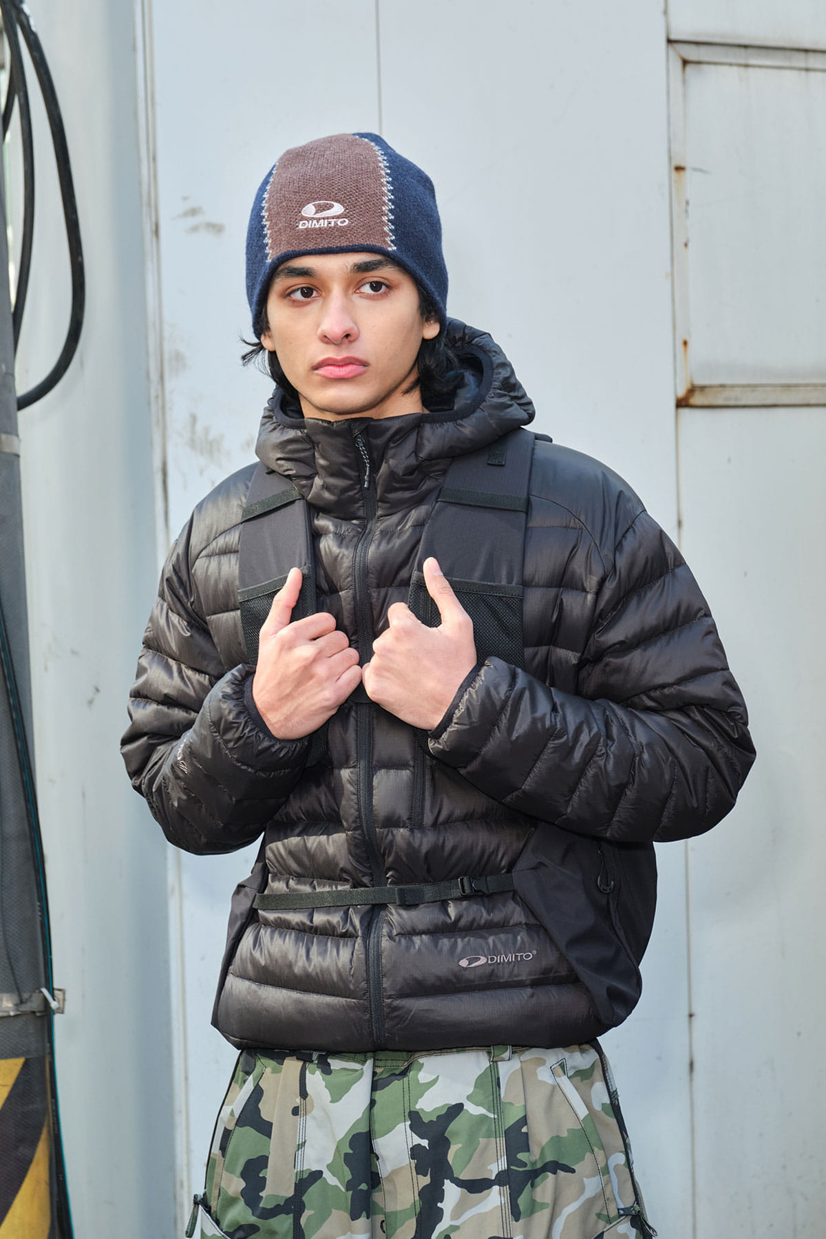 OPTIMUM DOWN JACKET SOOT 2627