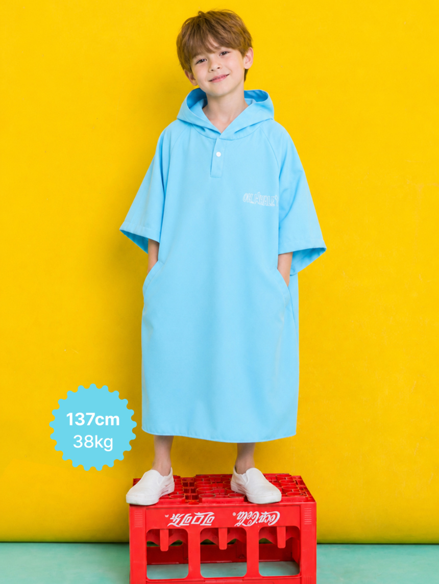 키즈 판초 타월 2color