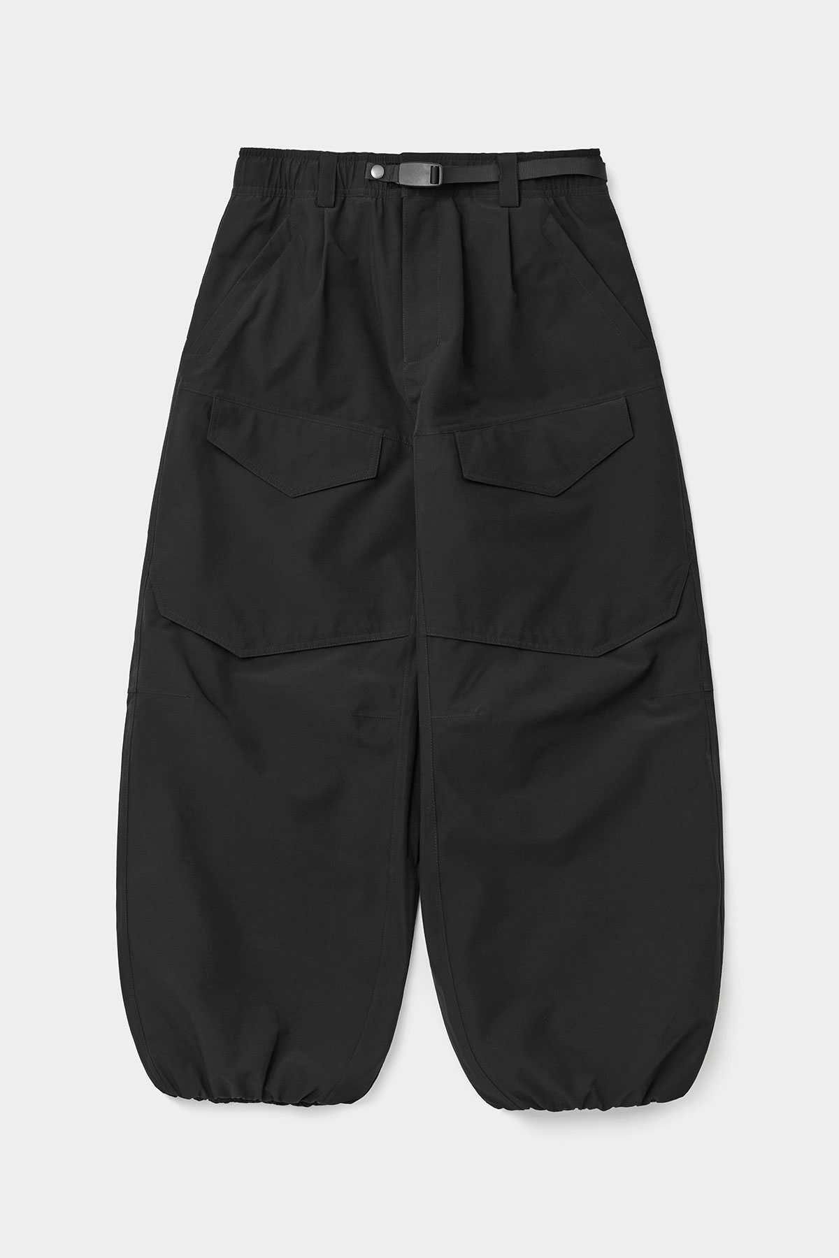 AIR VENT BANDED PANTS (WIDE FIT LV.1) BLACK 2627