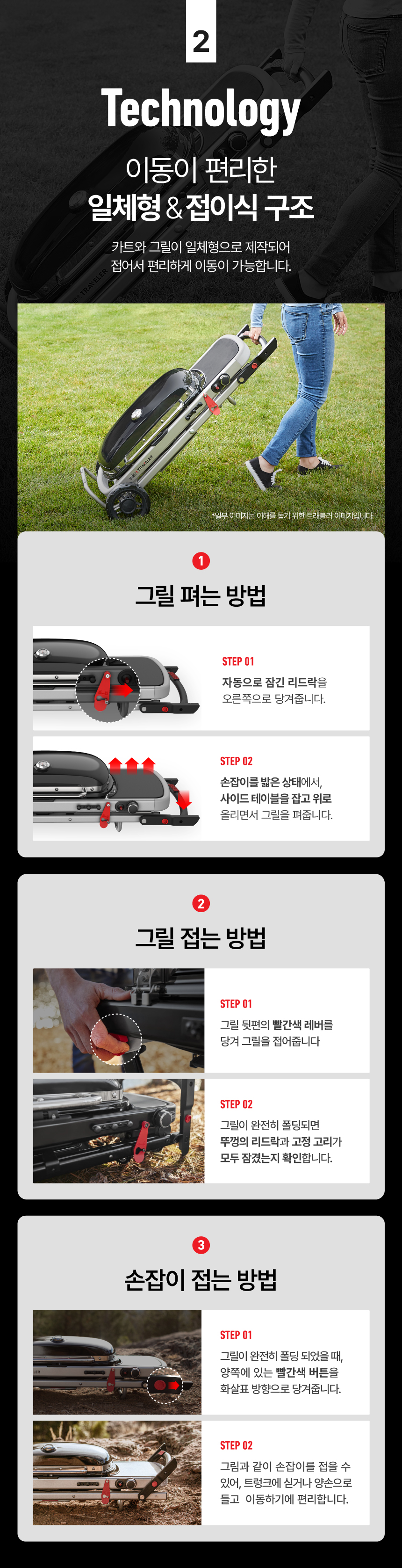트래블러 컴팩트 가스그릴