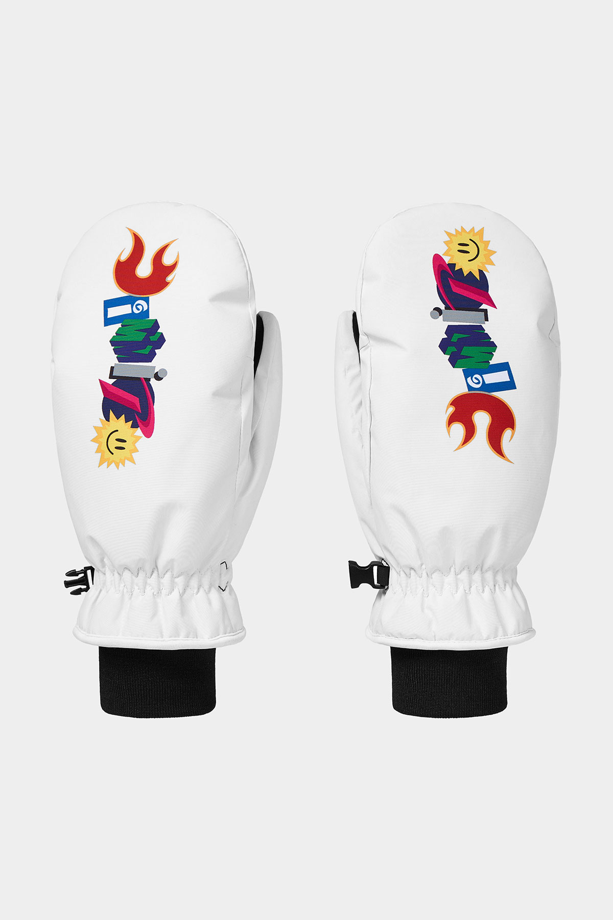 GRAPHICS MITTEN G WHITE 2627