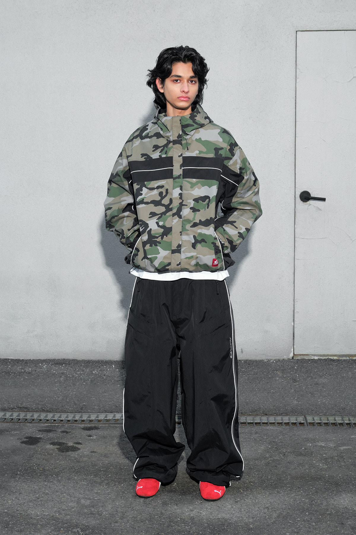 PANELED JACKET FADE CAMO 2627