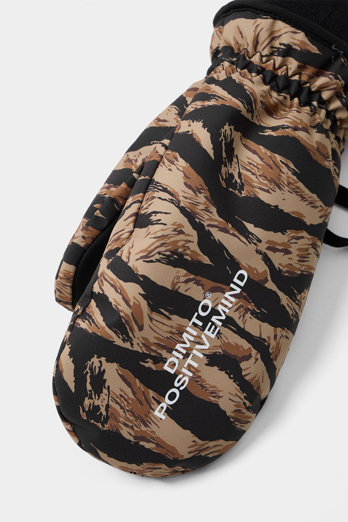 PATTERN MITTEN TIGER BROWN 2627