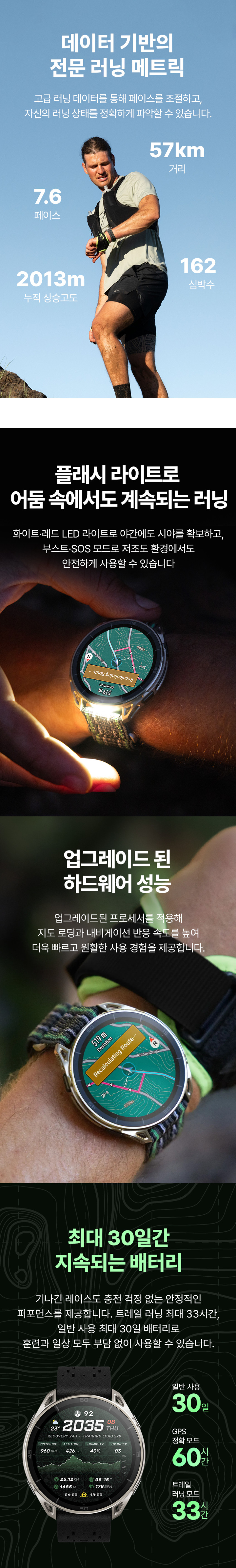 치타2 울트라 47mm GPS 스마트워치