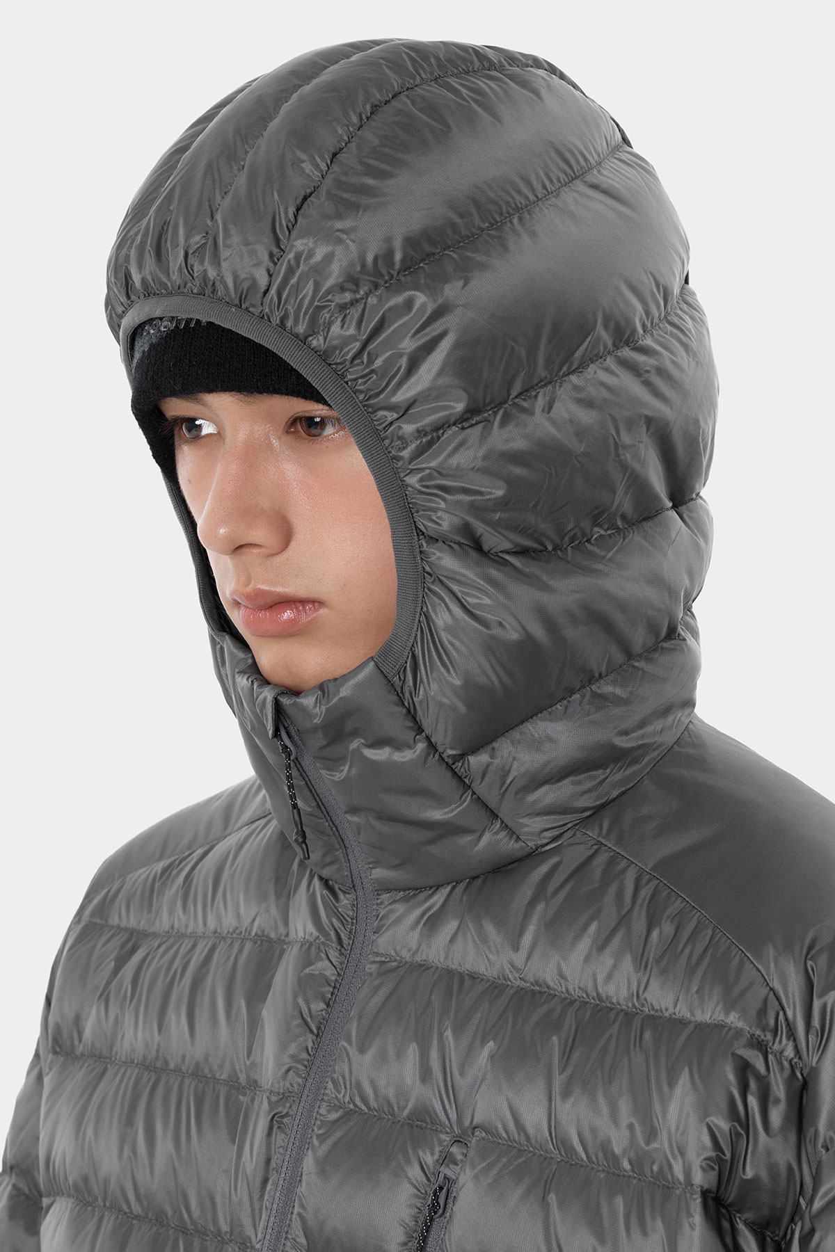 OPTIMUM DOWN JACKET GUNMETAL 2627