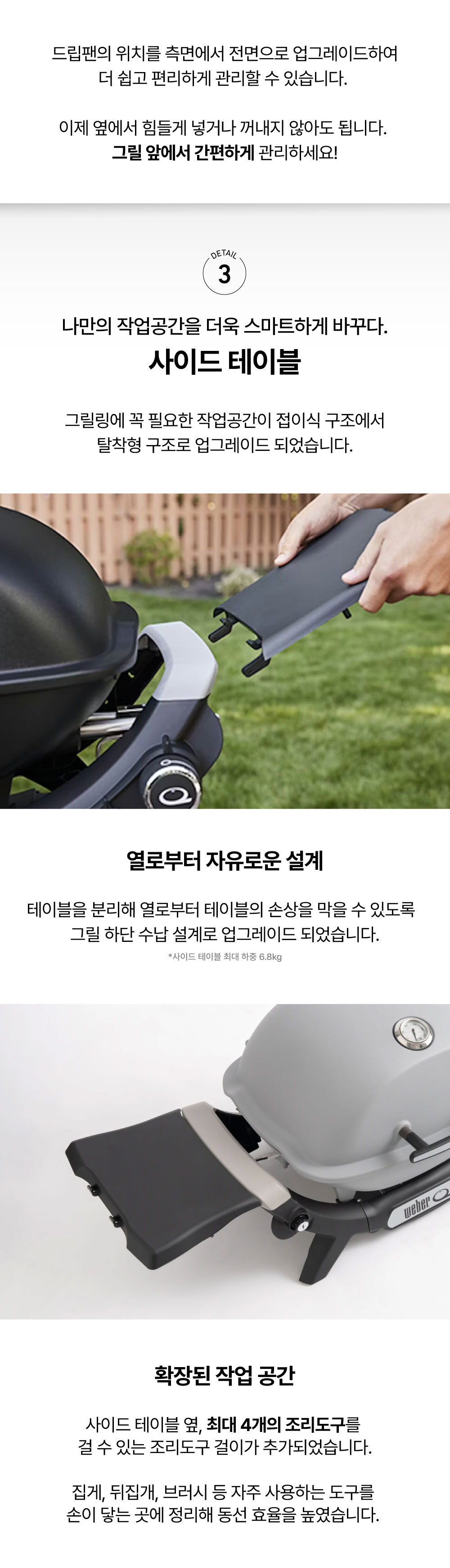 Q2200N 스모크 가스 그릴 그레이