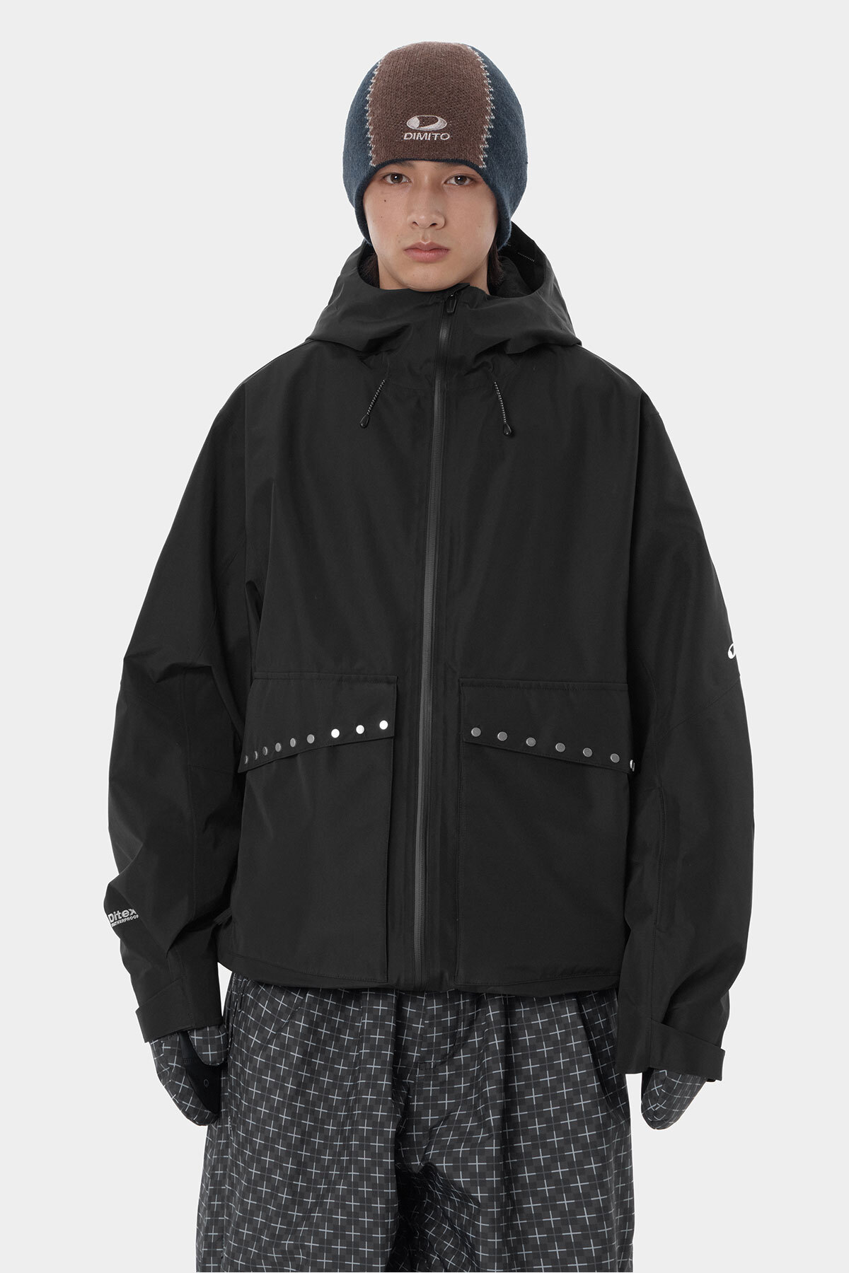 STUD 2L JACKET BLACK 2627