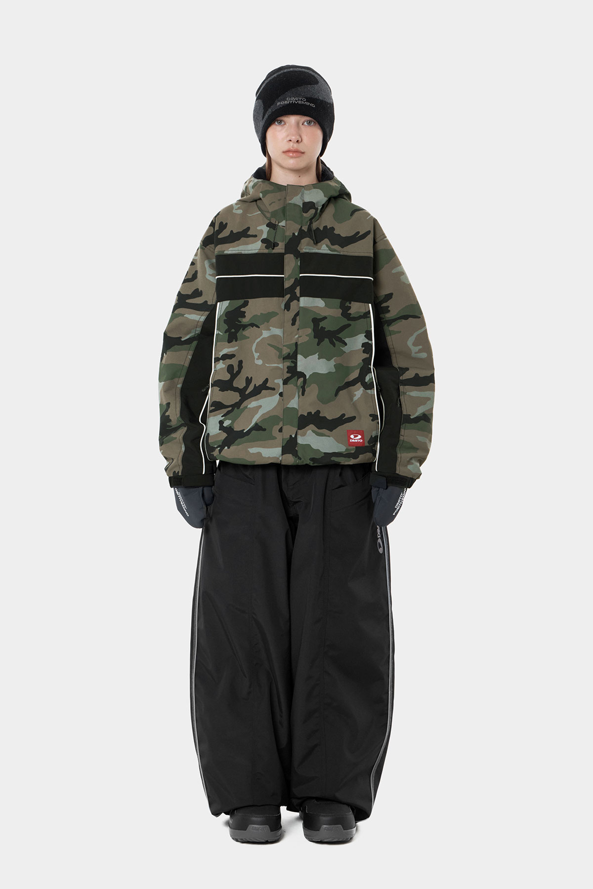 PANELED JACKET FADE CAMO 2627