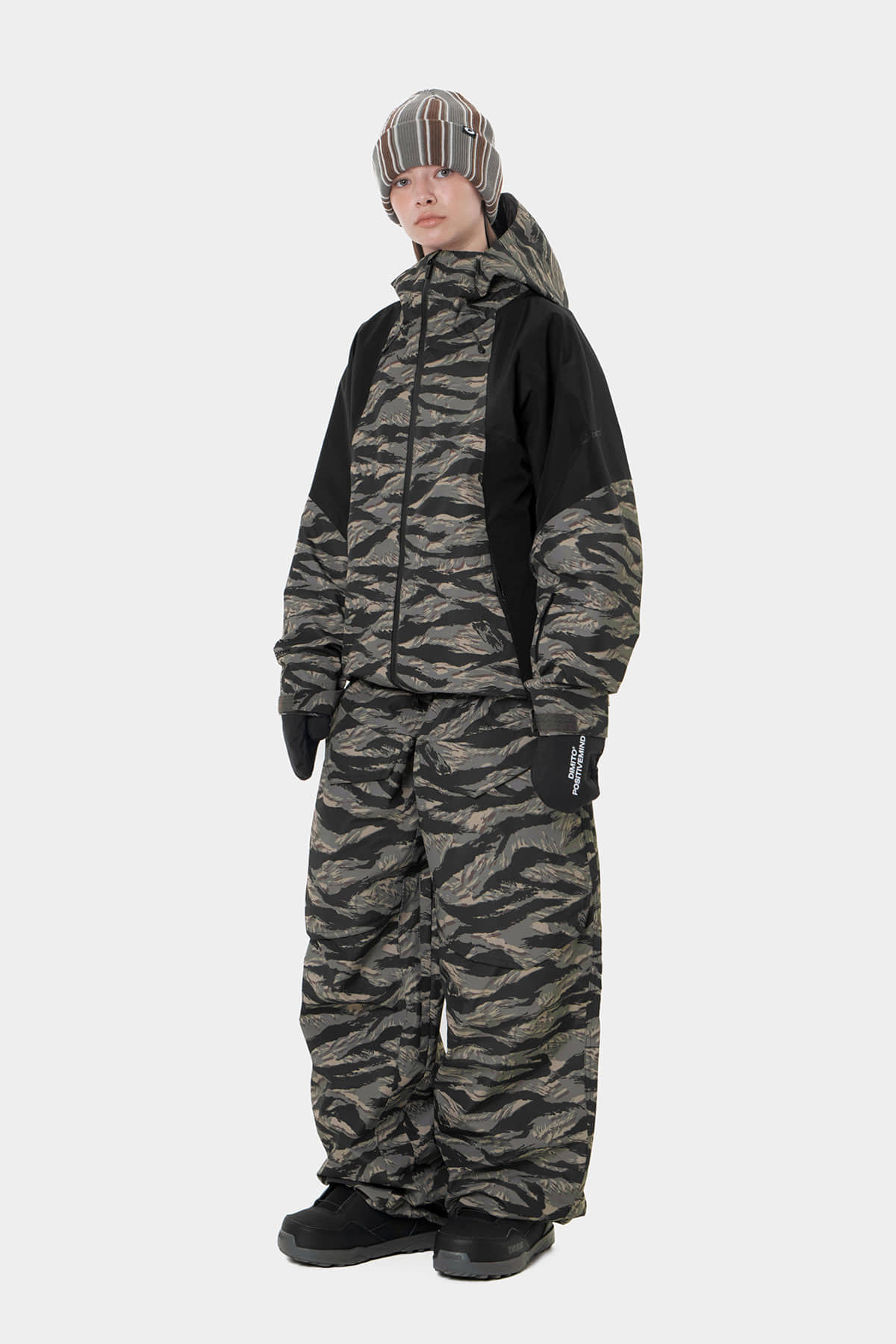 AIR VENT BANDED PANTS (WIDE FIT LV.1) TIGER GREEN 2627