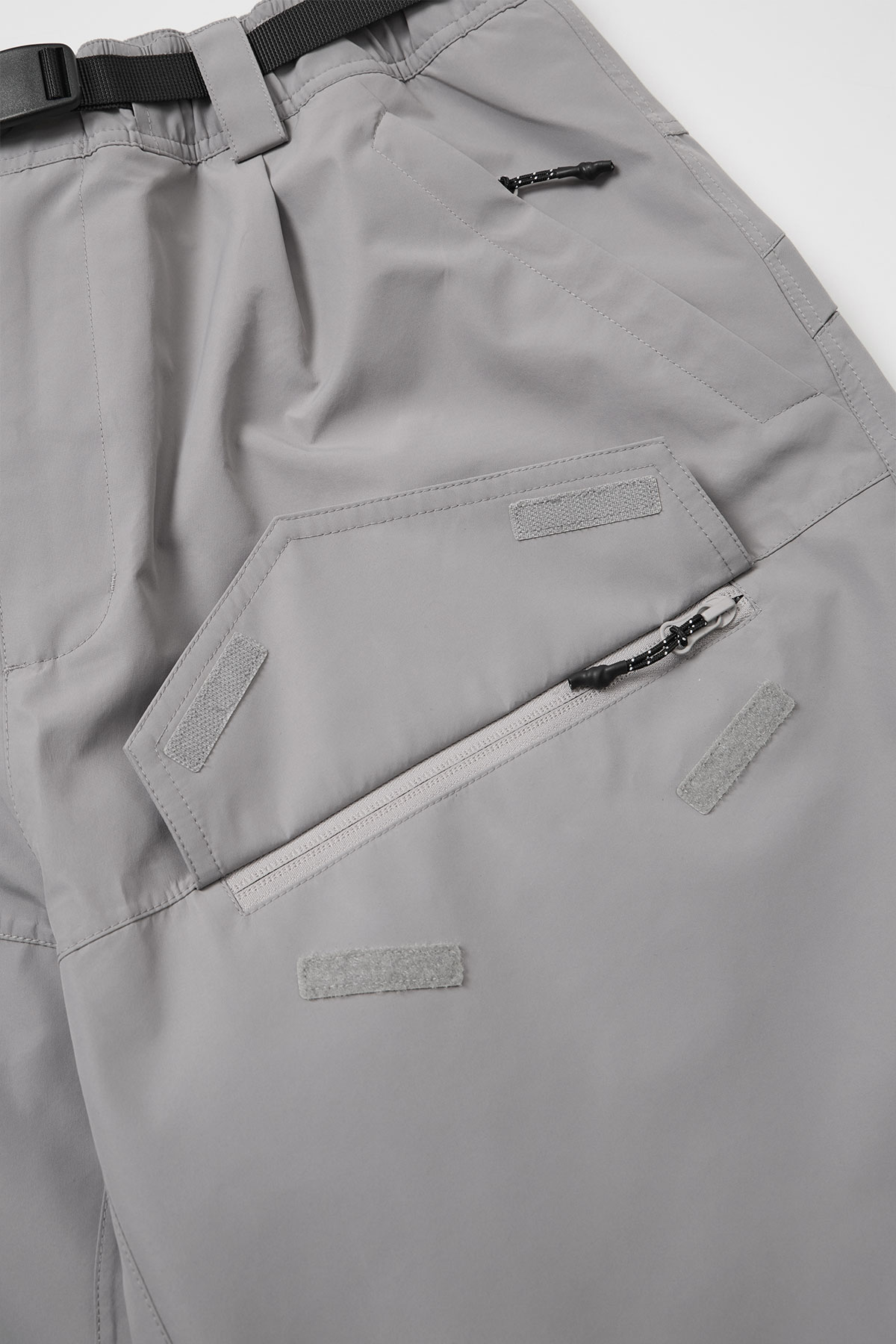 AIR VENT BANDED PANTS (WIDE FIT LV.1) BLACK 2627