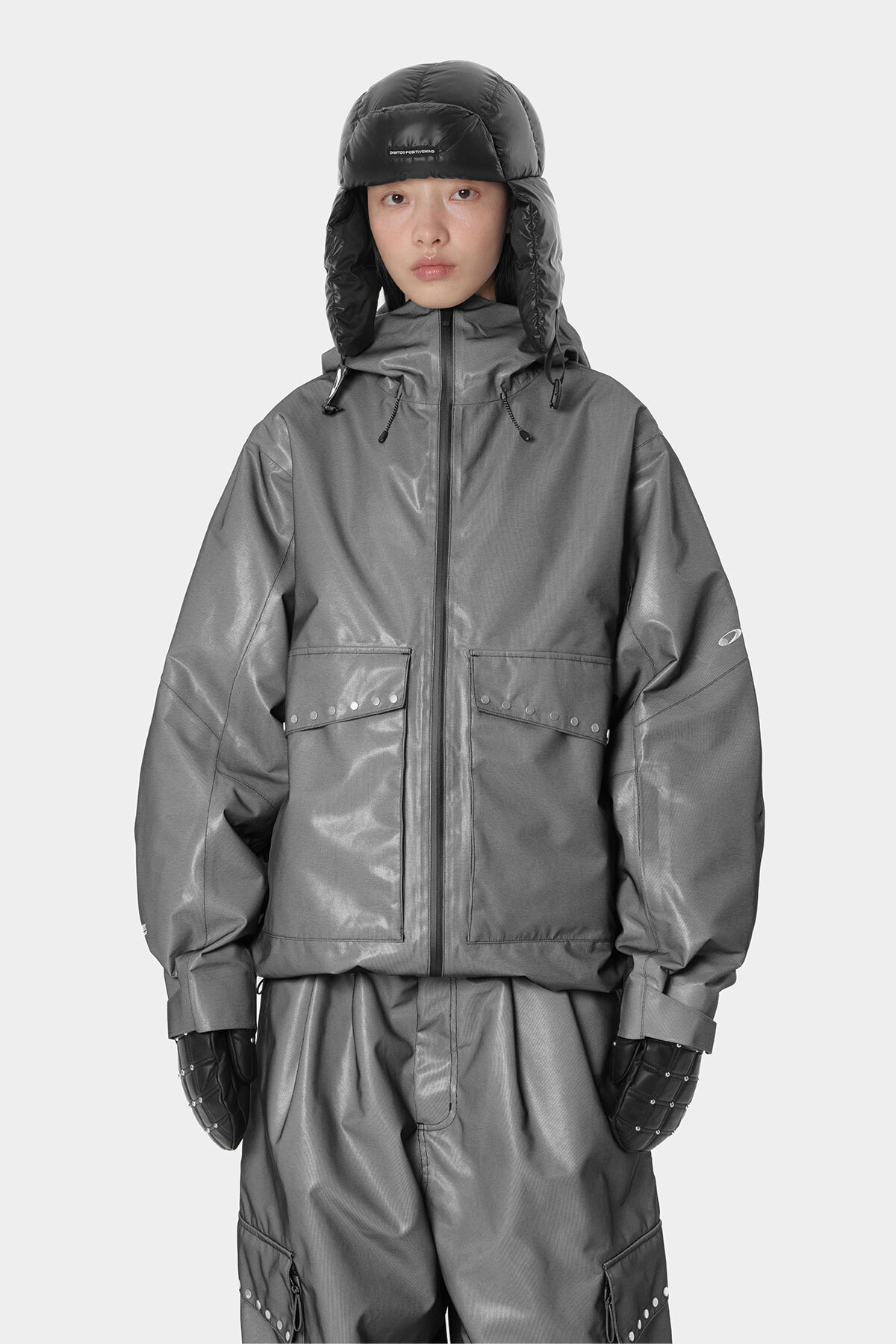 STUD 2L JACKET SILVER 2627