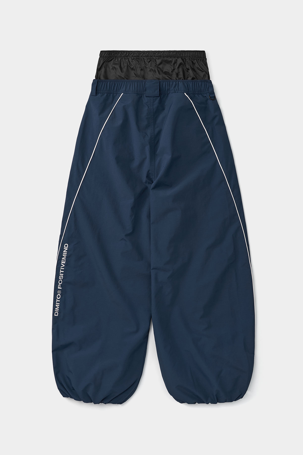 CHAMPION x DIMITO SCRIPT TRACK BANDED PANTS (WIDE FIT LV.2) YALE BLUE 2627