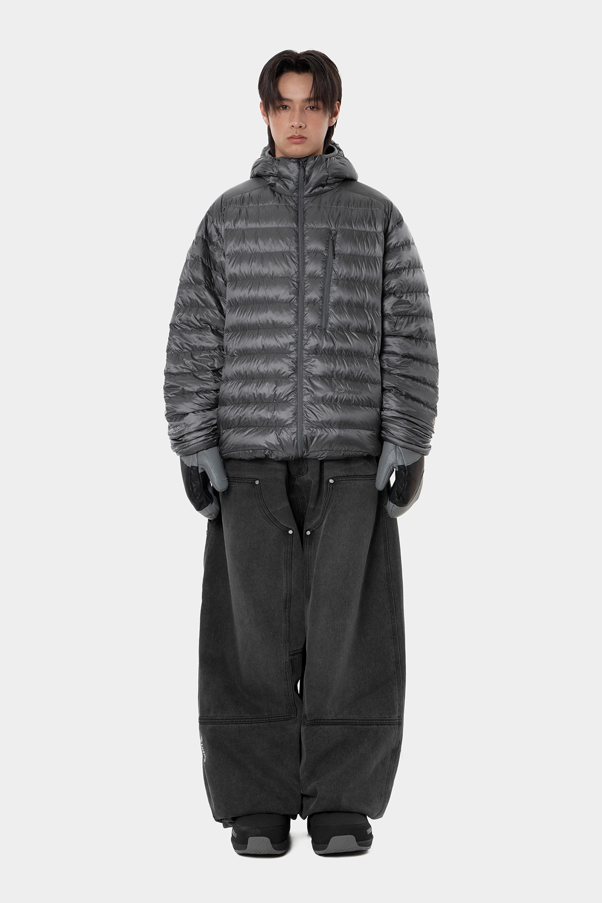 OPTIMUM DOWN JACKET GUNMETAL 2627