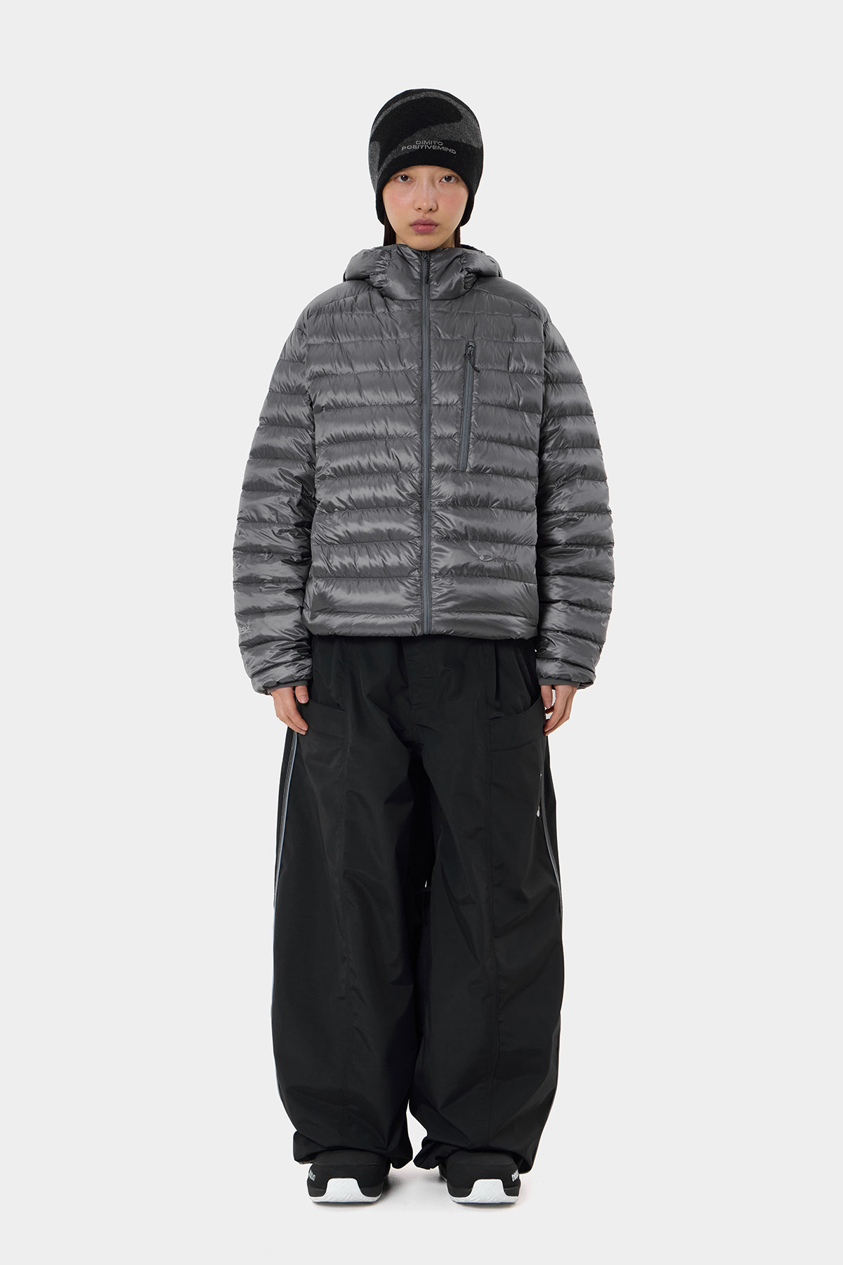 OPTIMUM DOWN JACKET GUNMETAL 2627