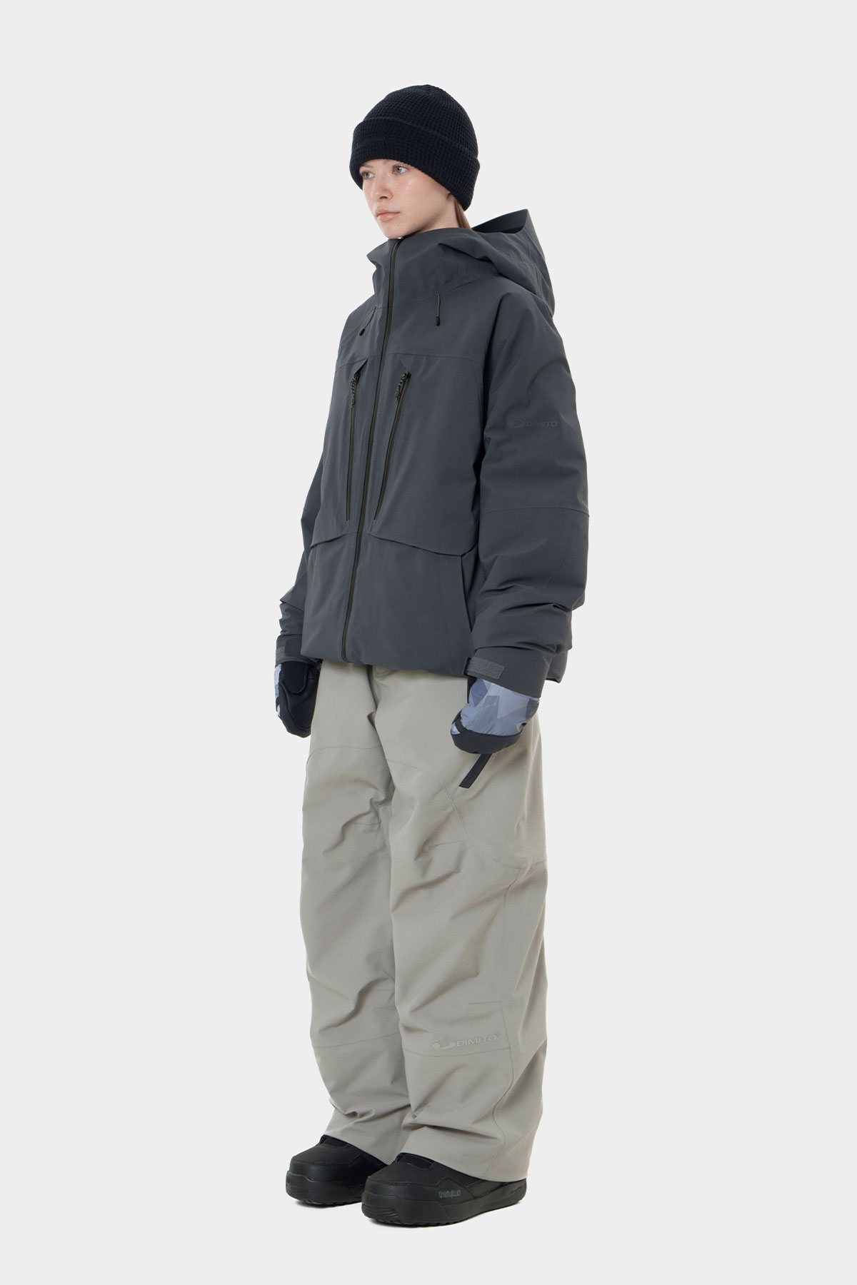 APEX DOWN JACKET BLUE STEEL 2627
