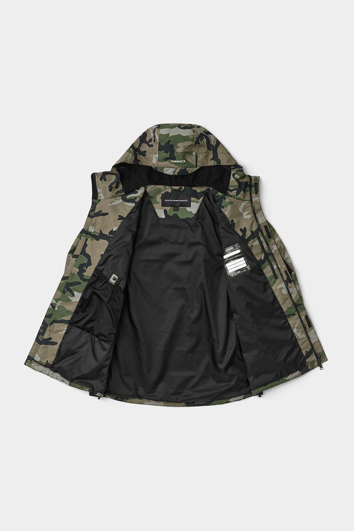 PANELED JACKET FADE CAMO 2627