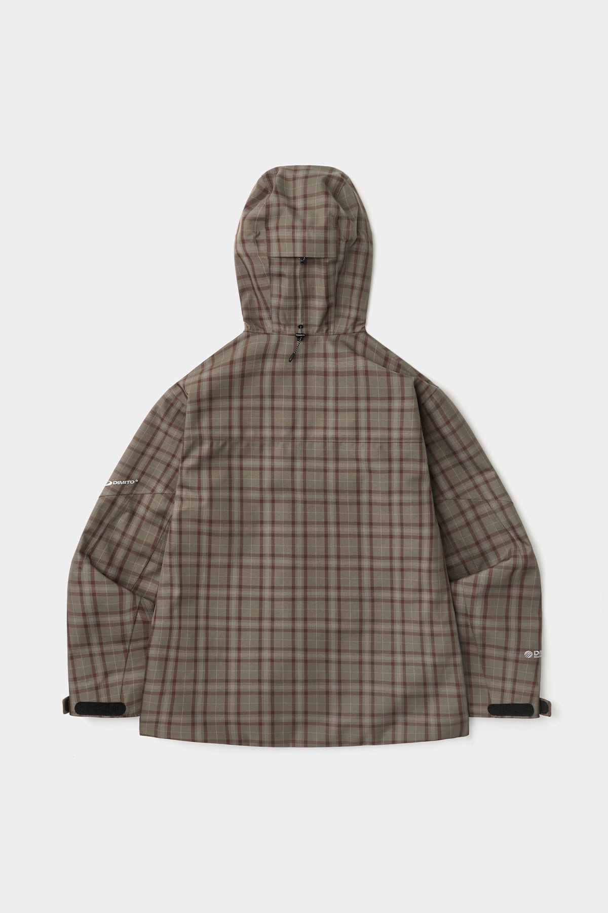 STUD 2L JACKET BROWN CHECK 2627