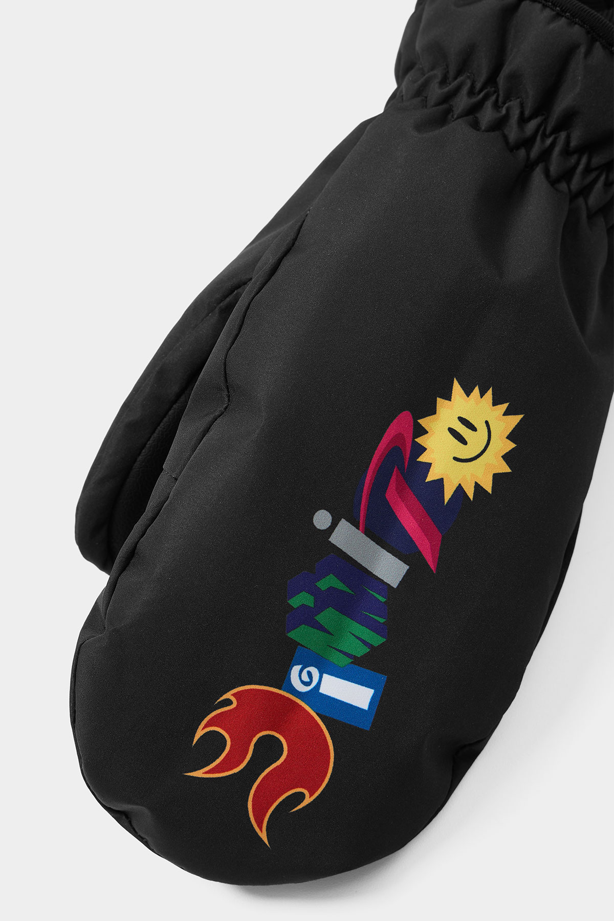 GRAPHICS MITTEN G BLACK 2627