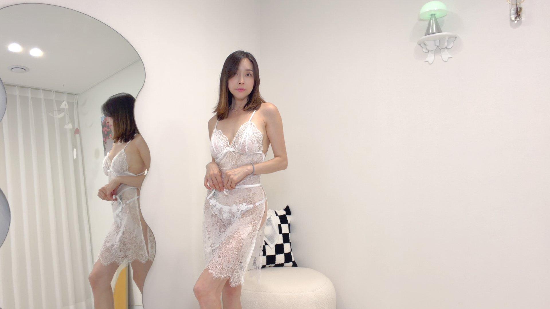 시크릿 옆 라인 슬립