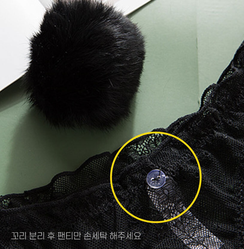 백포인트 시스루 티팬티
