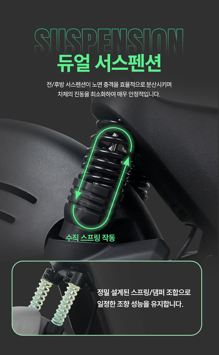 AU테크] 에코로 SC350 48V 10.4Ah 전동스쿠터