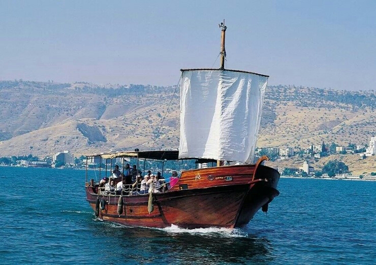 Image result for boat ride on the sea of galilee
