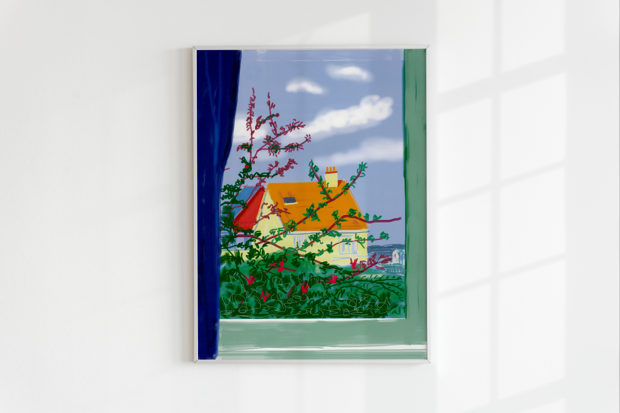 데이비드 호크니 David Hockney - My Window No.772