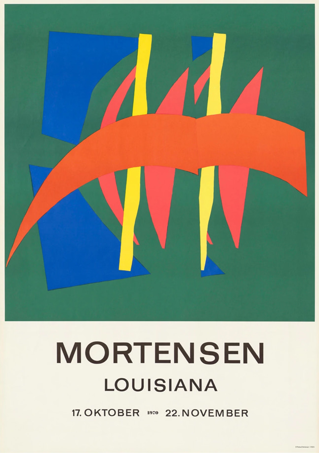 [특가 할인] 리차드 모르텐센 RICHARD MORTENSEN 1970 (액자포함)