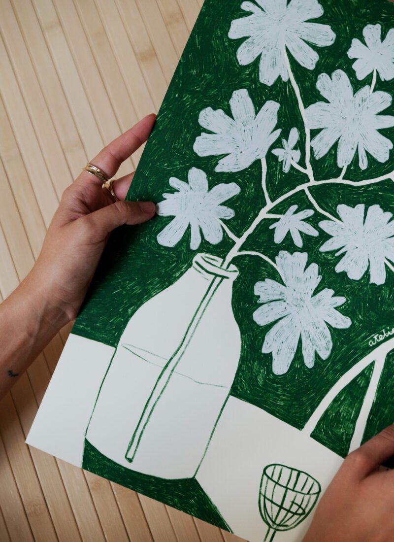 아누크 판 클리프 Anouk van Cleef - Blue Flowers & Red Wine