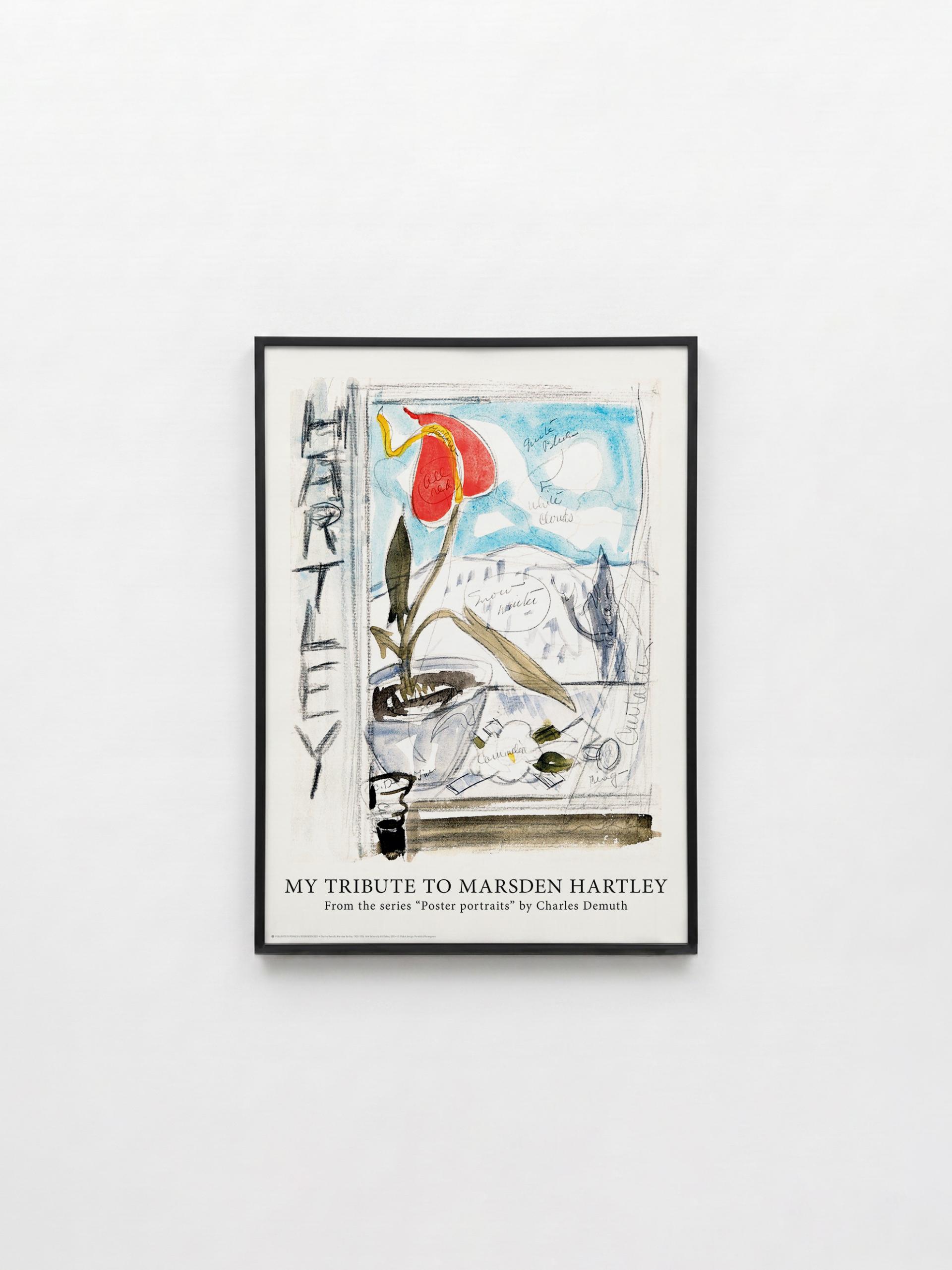 찰스 데무스 Charles Demuth - Marsden Hartley, 1924 (액자 포함)