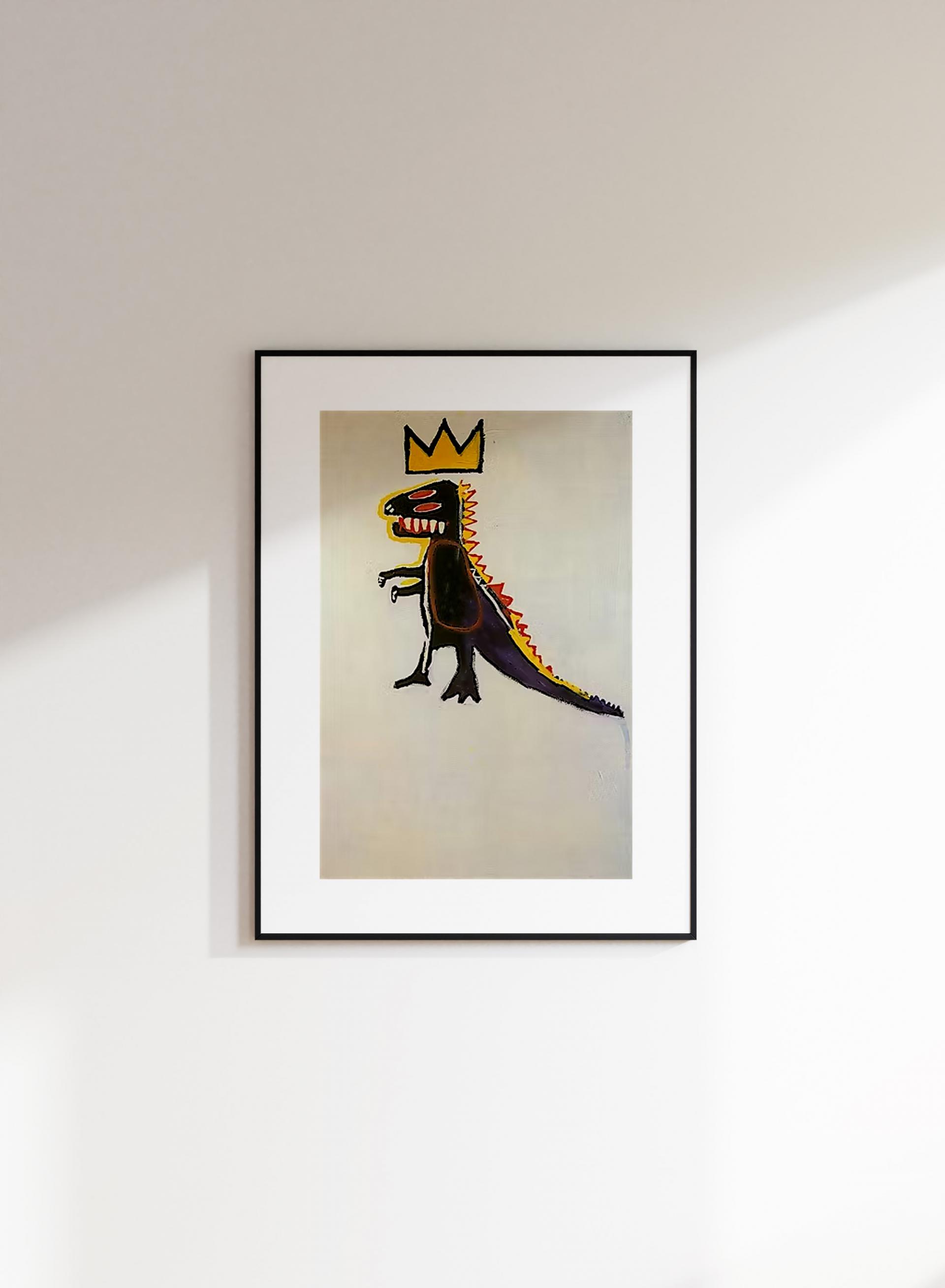 장 미셸 바스키아 Jean Michel Basquiat - Pez Dispenser, 1984 (액자포함)