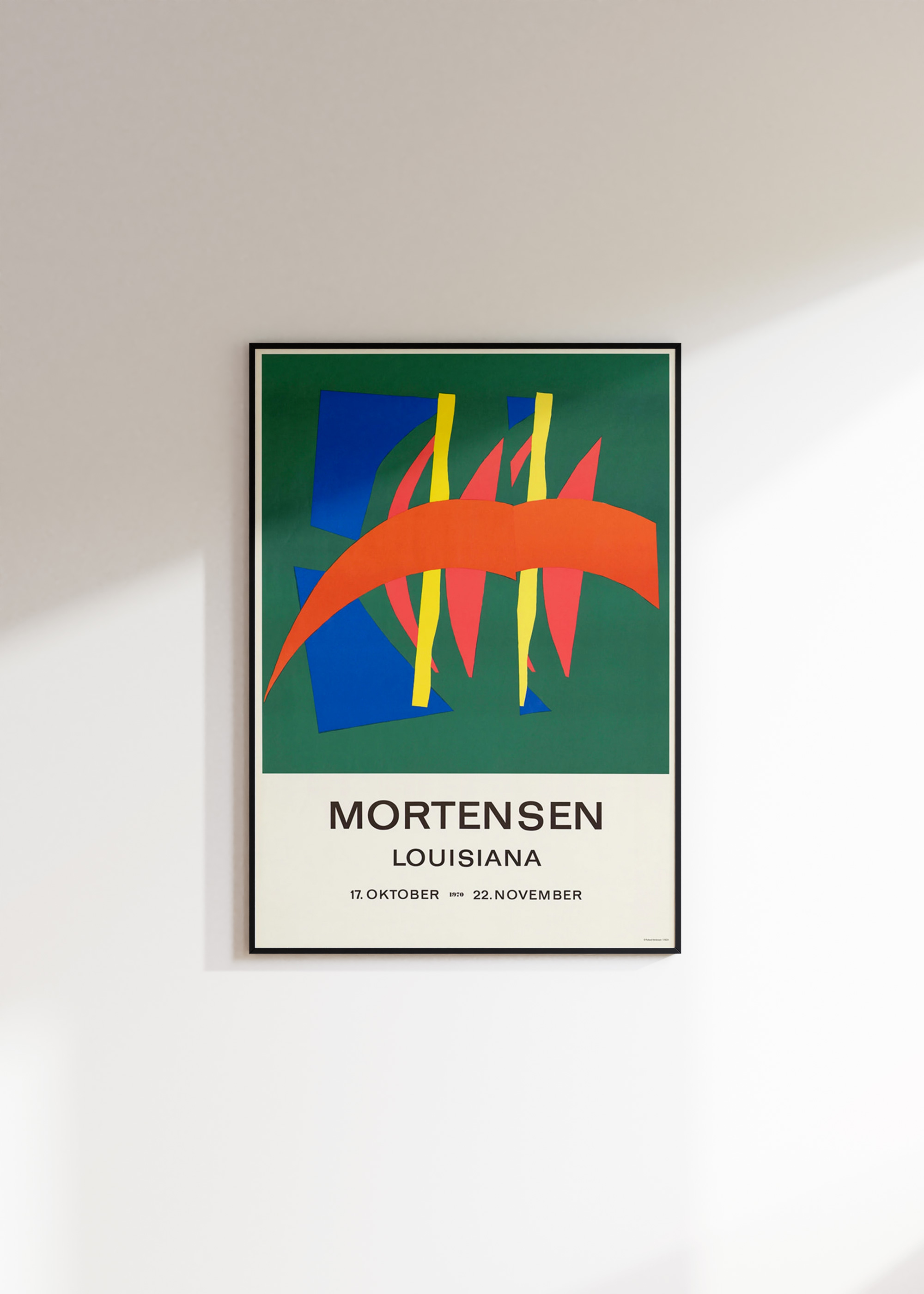 [특가 할인] 리차드 모르텐센 RICHARD MORTENSEN 1970 (액자포함)