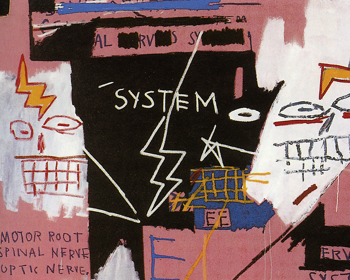 장 미셸 바스키아 Jean Michel Basquiat - Six Fifty, 1982 (액자포함)