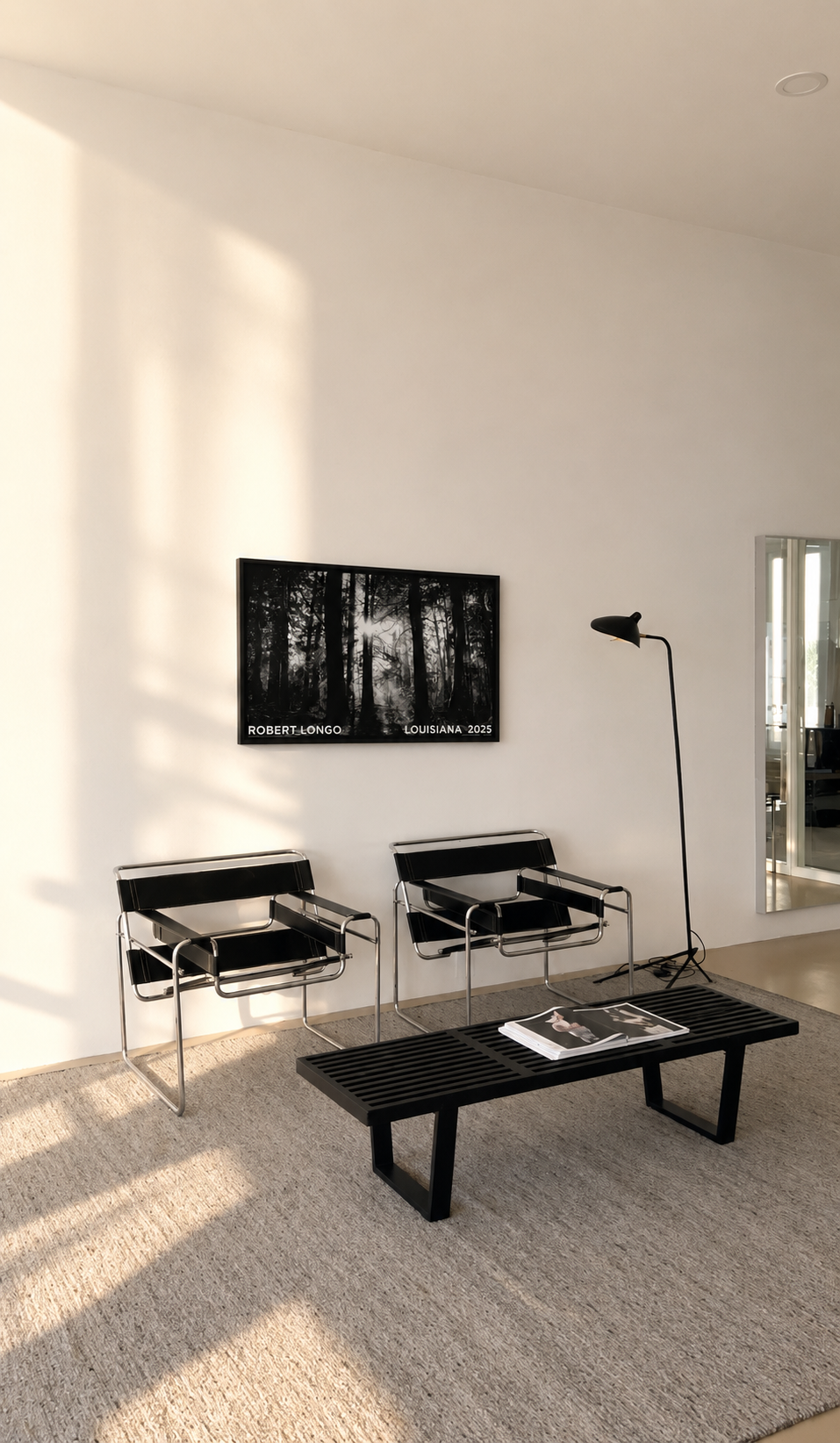 로버트 롱고 Robert Longo Untitled (Hercynian) (액자포함)