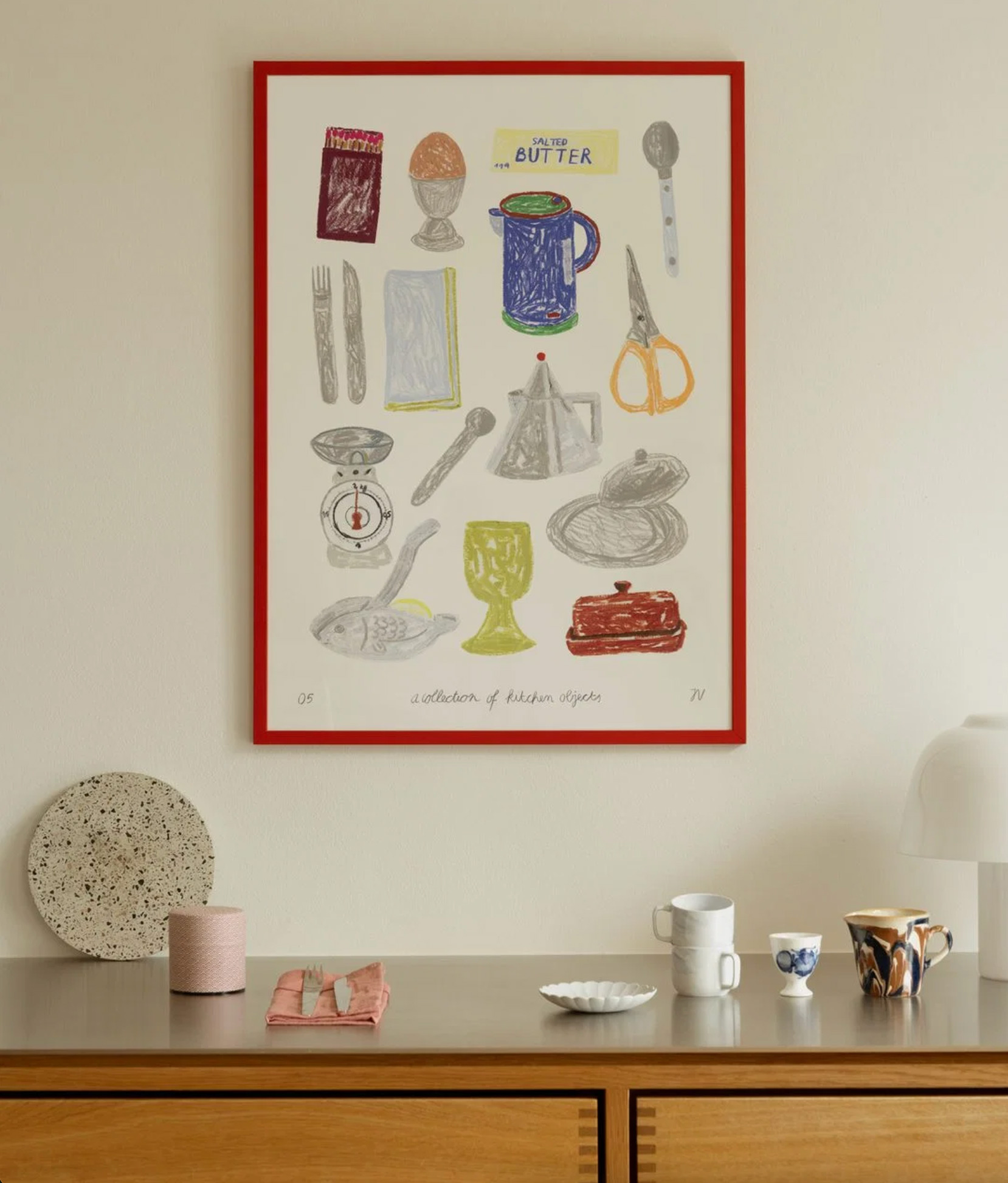 이자벨 반데플라셰 Isabelle Vandeplassche - A Collection of Kitchen Objects