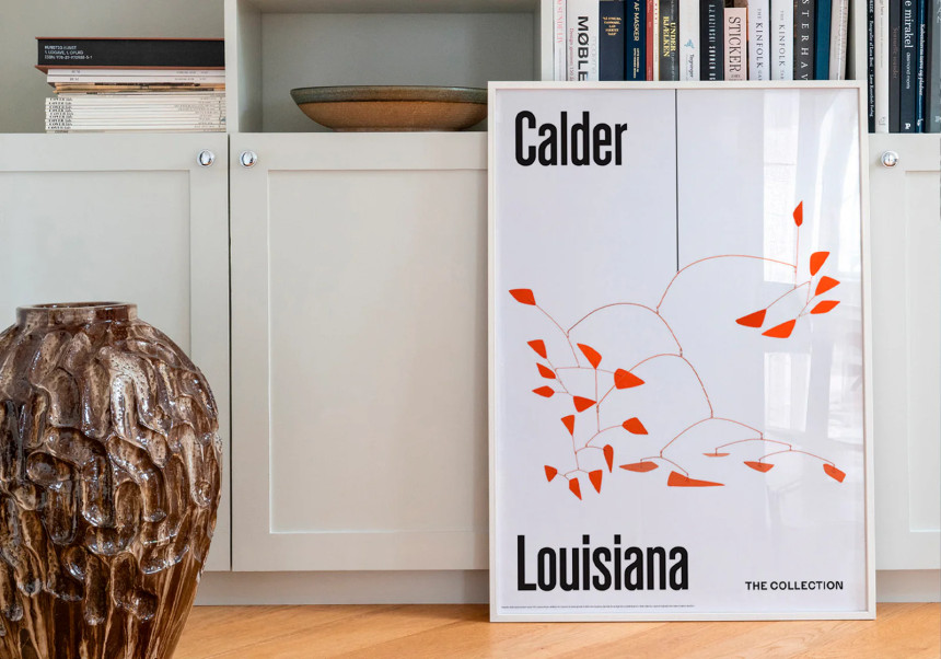알렉산더 칼더 Alexander Calder Quatre Systemes Rouges (액자포함)